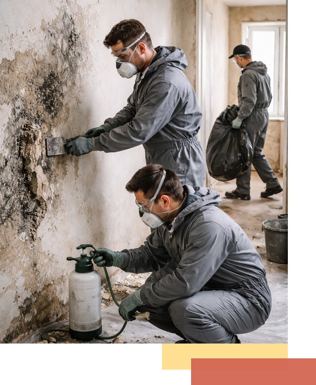 Удаление плесени со стен профессионально в Выксе