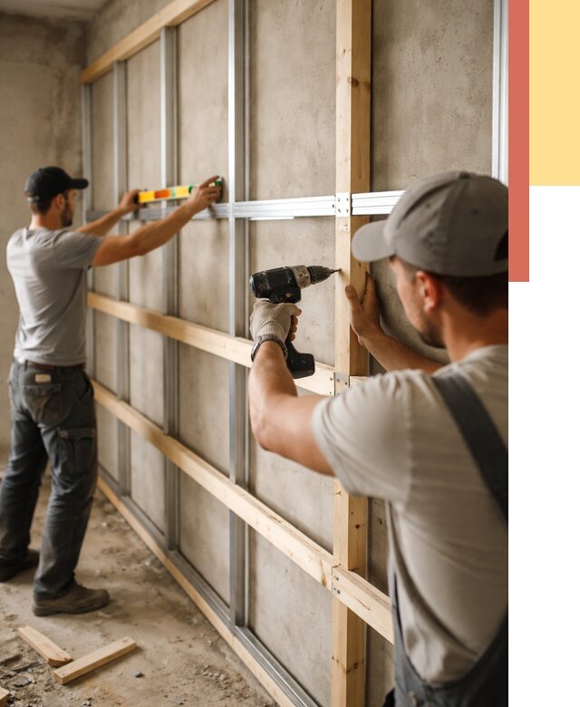 Устройство обрешетки под панели в Выксе от 2178 руб. — монтаж под ключ | ОТДЕЛОЧНИК-Вкс