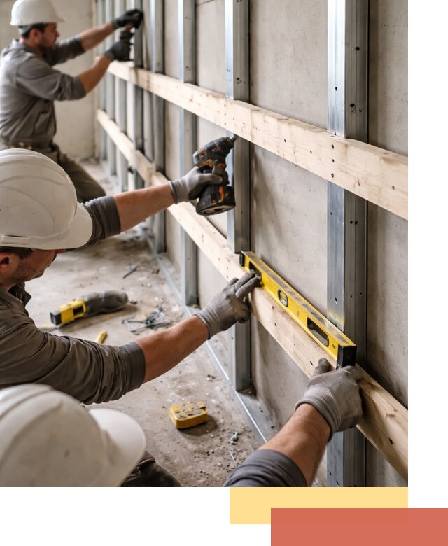 Устройство обрешетки под панели в Выксе