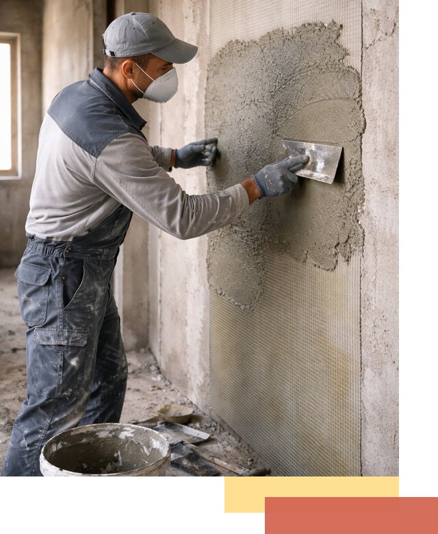 Штукатурка стен по сетке в Выксе под ключ качественно и быстро