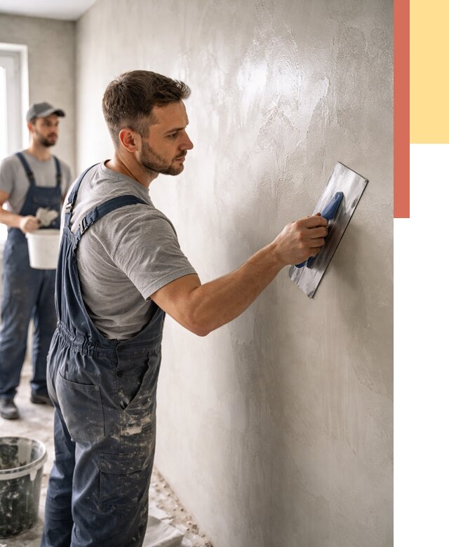 Глянцевание штукатурки стен в Выксе от 7778 руб. — услуги и затирка | ОТДЕЛОЧНИК-Вкс