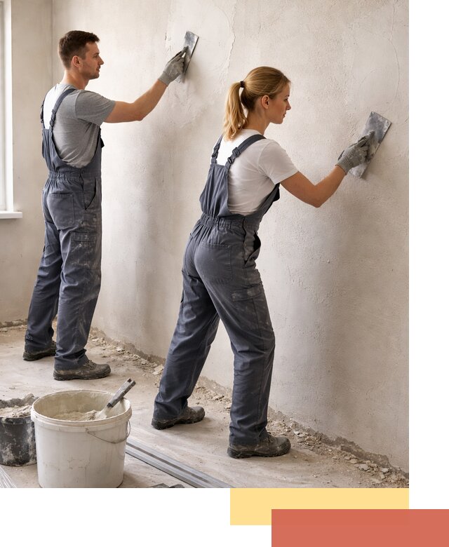 Штукатурка стен под обои в Выксе профессионально и быстро