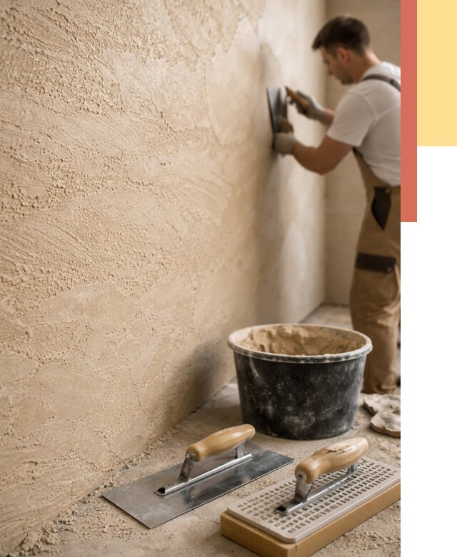 Декоративная штукатурка травертин в Выксе от 1867 руб/м2 — качественно и недорого | ОТДЕЛОЧНИК-Вкс