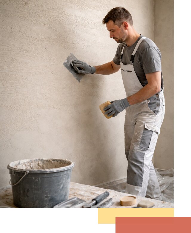 Декоративная штукатурка травертин в Выксе для стен и потолков