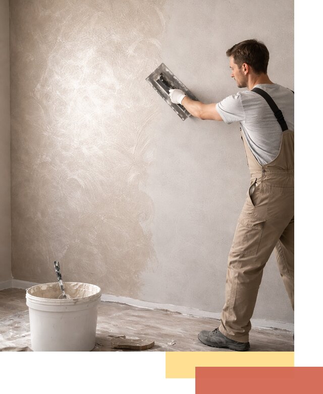 Декоративная штукатурка «Мокрый шелк» под ключ в Выксе