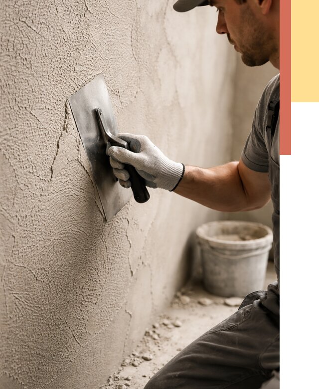 Структурная штукатурка стен в Выксе от 4667 руб. под ключ | ОТДЕЛОЧНИК-Вкс