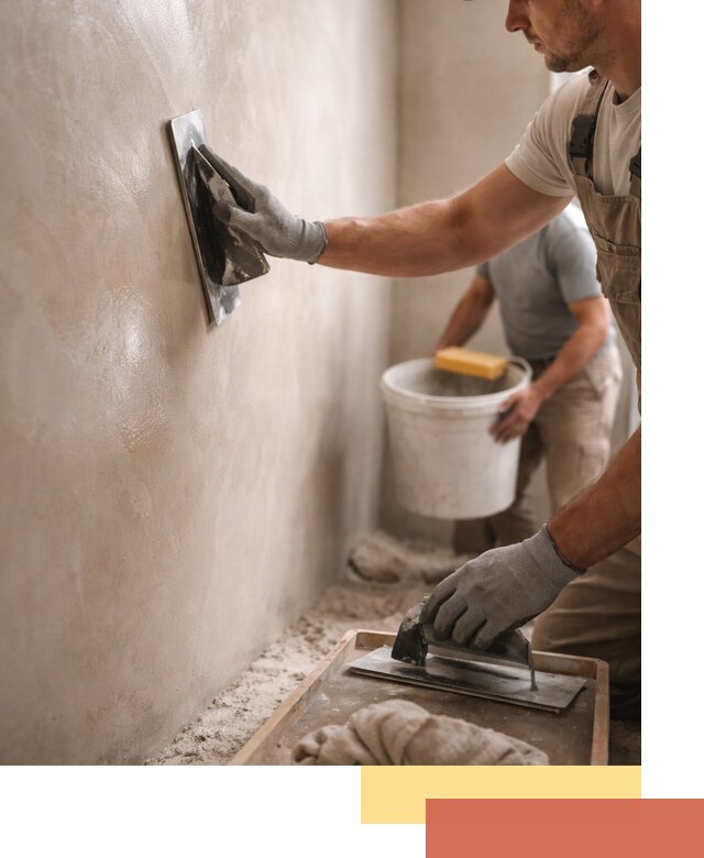 Нанесение марокканской штукатурки таделакт в Выксе