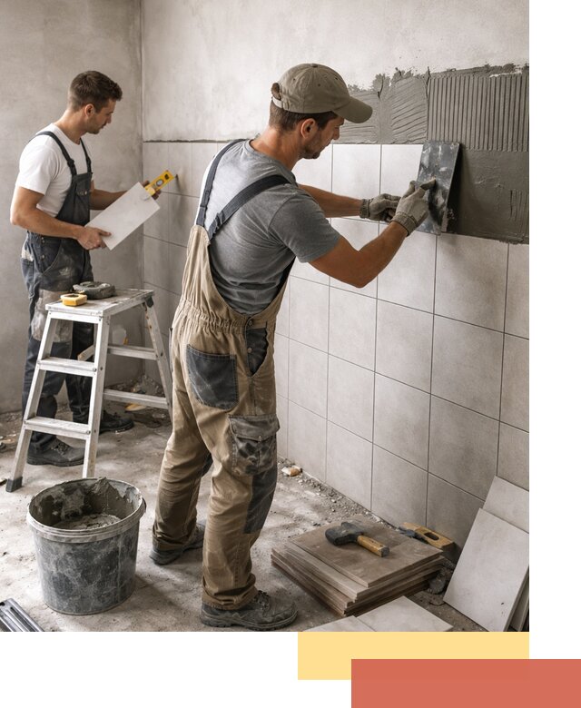 Укладка плитки на стены в Выксе профессионально и надежно