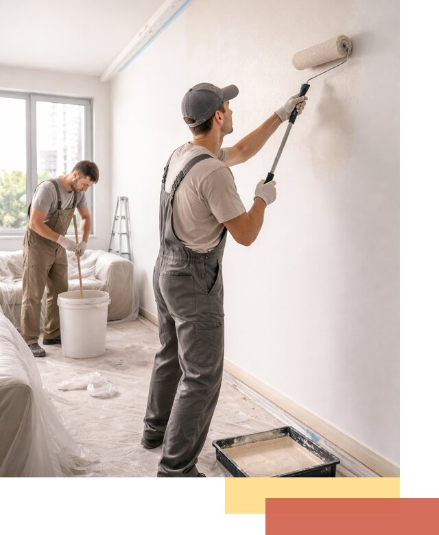 Покраска стен в офисе в Выксе — быстрый и качественный ремонт