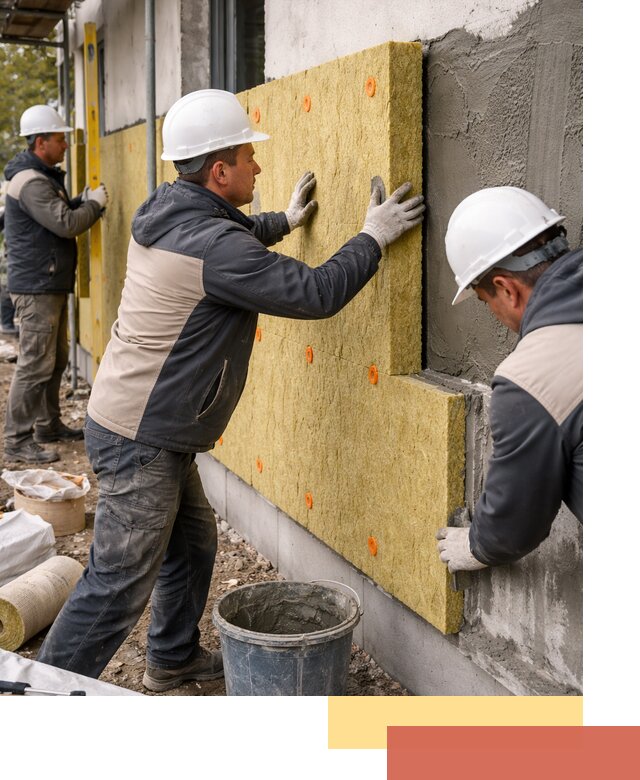 Утепление стен минватой в Выксе — тепло и звукоизоляция