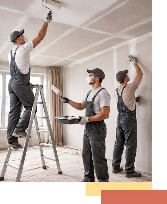 Покраска потолка из гипсокартона в Выксе качественно и недорого