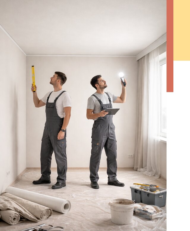 Отделка потолка в Выксе недорого от 778 руб/м2 | Услуги ОТДЕЛОЧНИК-Вкс